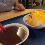 マレーシアの甘味　かき氷フルーツゼリーとお汁粉　in Midvalley メガモール